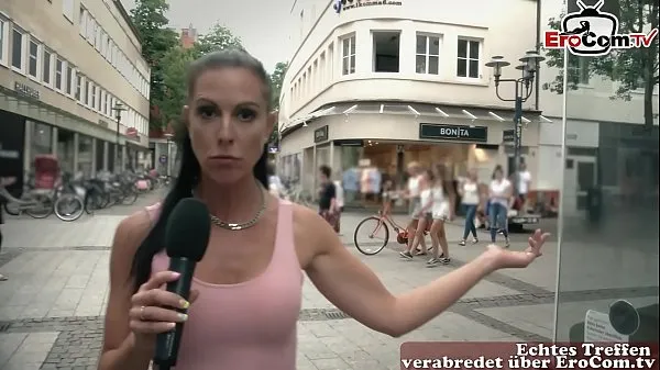 german slut pick up guy at street for first time porn