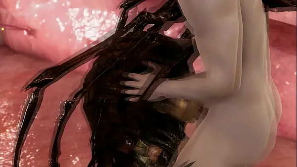 Bästa Starcraft - Sarah Kerrigan sucks and fucks - 3D Sex Animation totalt rör