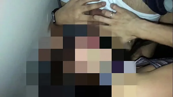 Wife fuck hard at the club and get cum on face, while hubby films (RED Jumlah Tiub terbaik