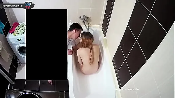 Real Amateur Young Couple Sex in the Bathroom