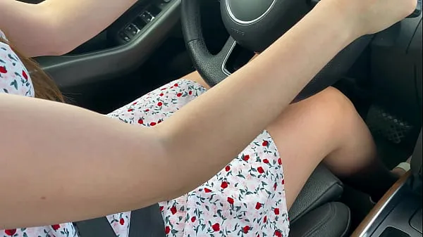 Best Stepmother: - Okay, I'll spread your legs. A young and experienced stepmother sucked her stepson in the car and let him cum in her pussy total Tube