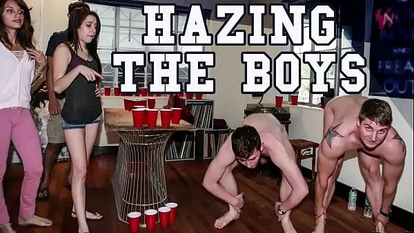 Best GAYWIRE - Hazing Ritual Caught On Cam (Chase Austin, Logan Vaughn, Theo Devair And More total Tube