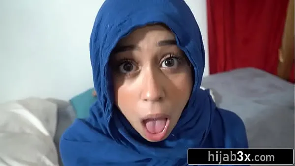 最佳Muslim Stepsis Keeps Her Hijab On While Fucking Step Bro - Dania Vega总管