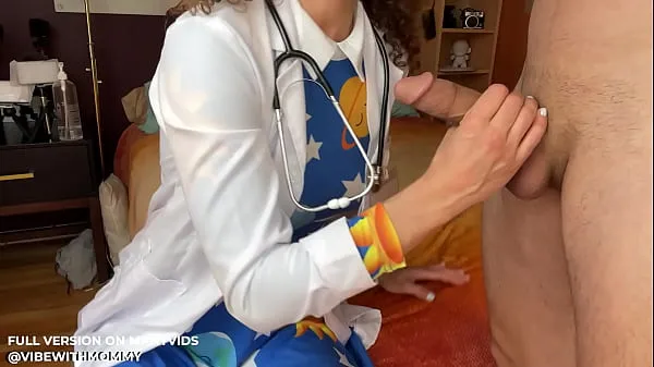 HOT JEW DOCTOR FUCKS HER OWN CIRCUMCISION JOB