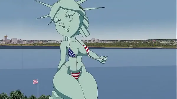 Best Statue of Liberty — Tansau (Porn Animation, 18 total Tube
