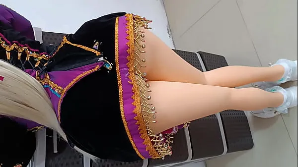 Scopata anale lubrificata senza preservativo con la ballerina più provocante del carnevale di Saya Oruro